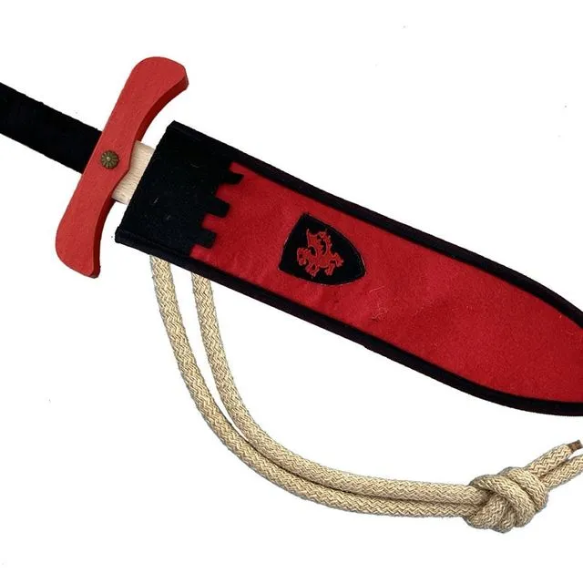 Red Camelot Sword + Sheath