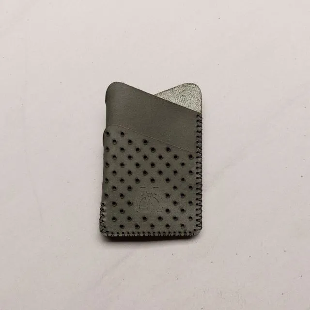 Card holder Perforated - Olive