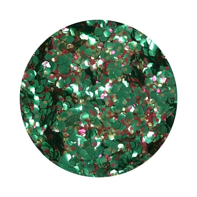 High Shine Range of Biodegradable Glitter - Christmas Tree