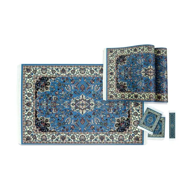 Oriental Rug Placemat Set, 6 Piece