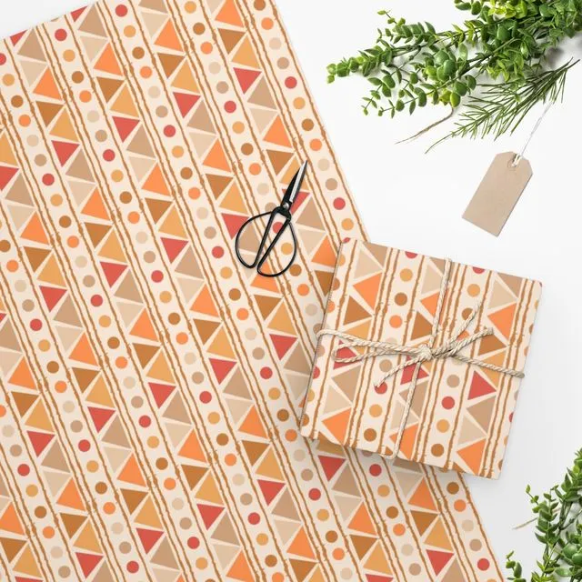 Luxury Gift Wrap - Mali Sands - Wrapping Paper | Christmas, Birthday, Mothers, Fathers Day, Craft, Scrapbook, Journal