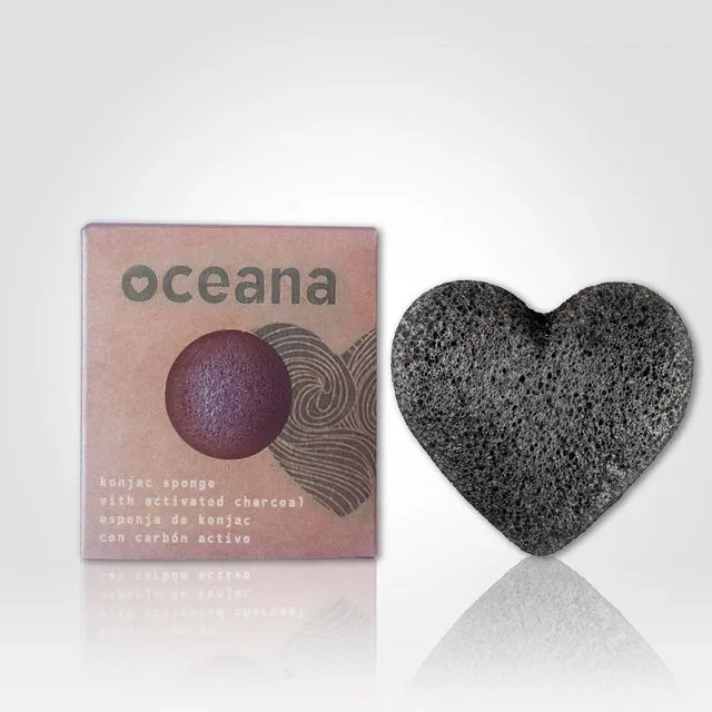 Konjac Sponge with Activated Charcoal
