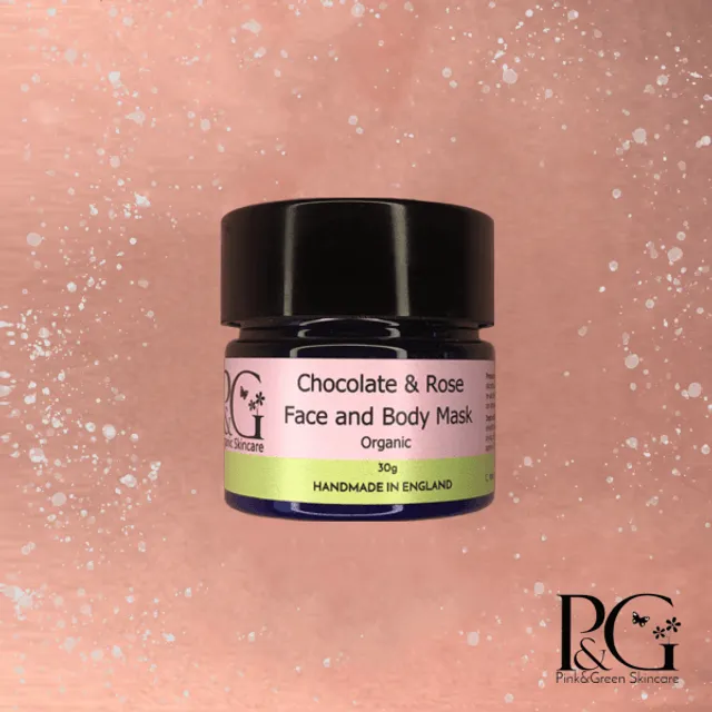 Chocolate & Rose Face and Body Mask – 30g