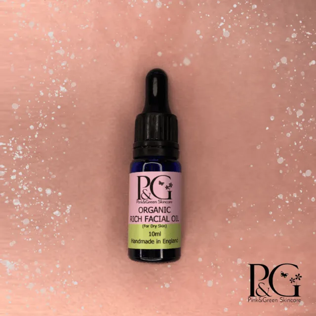 Organic Rich Facial Oil – For Dry Skin - 30ml