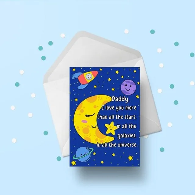All the stars Card (Pack of 15)