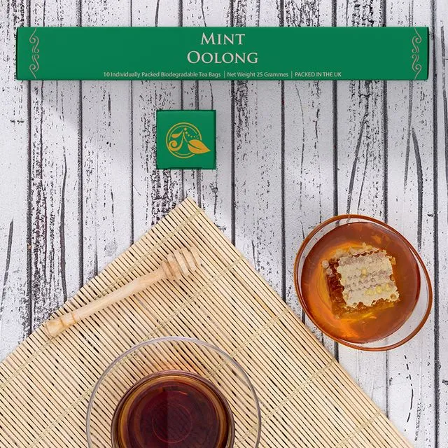 Mint Oolong Tea (10 Bags)