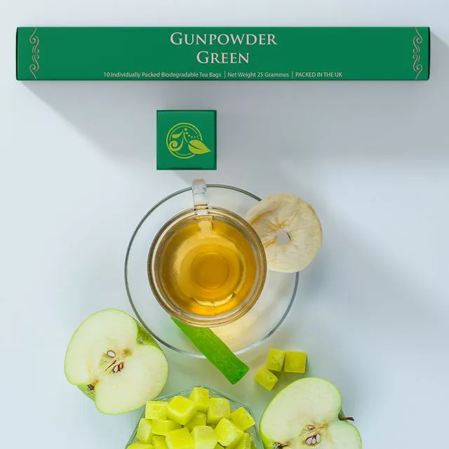 Gunpowder Green Tea (10 Bags)