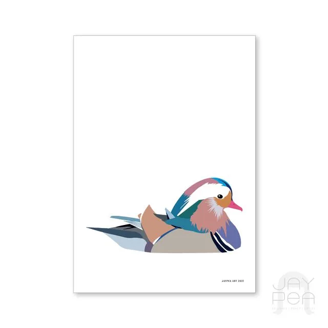 Mandarin Duck Print