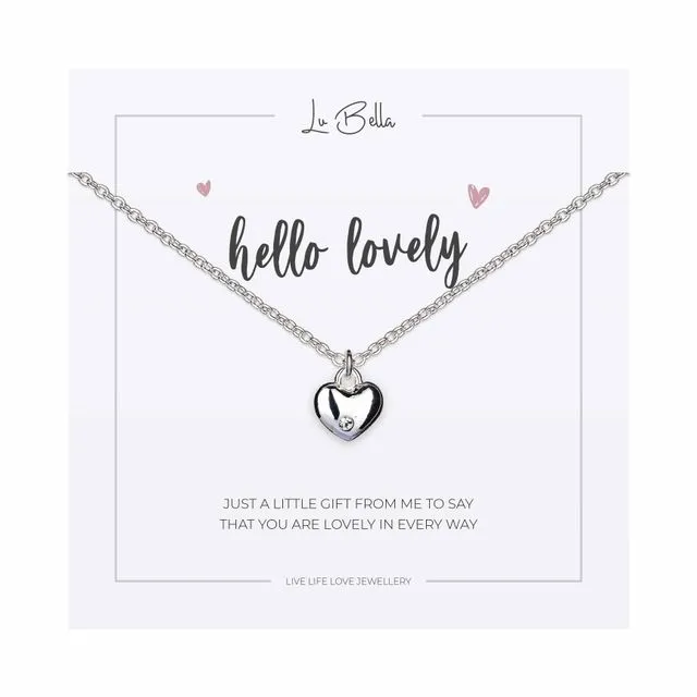 Hello Lovely Sentiments Necklace | Jewellery Gifts For Women