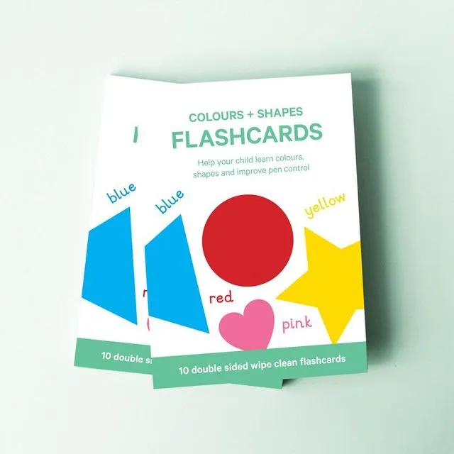 Colour Flashcards And Shape Flashcards