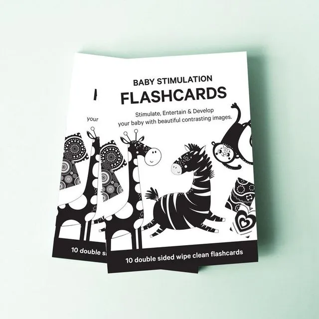 Baby Flashcards | Sensory, Stimulation High Contrast
