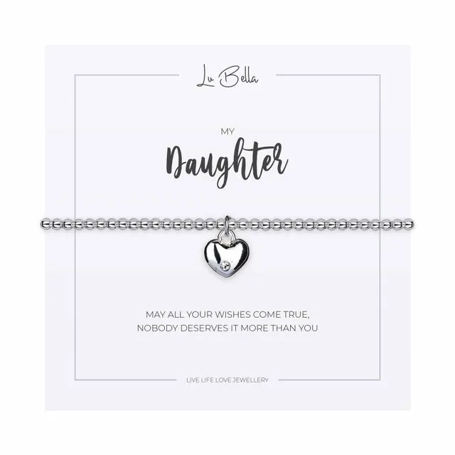 My Daughter Sentiments Bracelet | Jewellery Gifts For Women