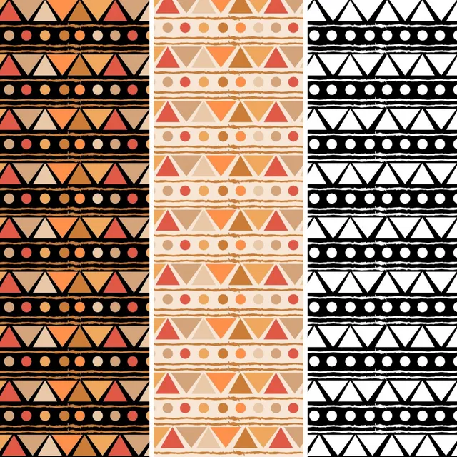 Luxury Gift Wrap - Mali Sands Collection- Wrapping Paper | Africa, Mudcloth Print