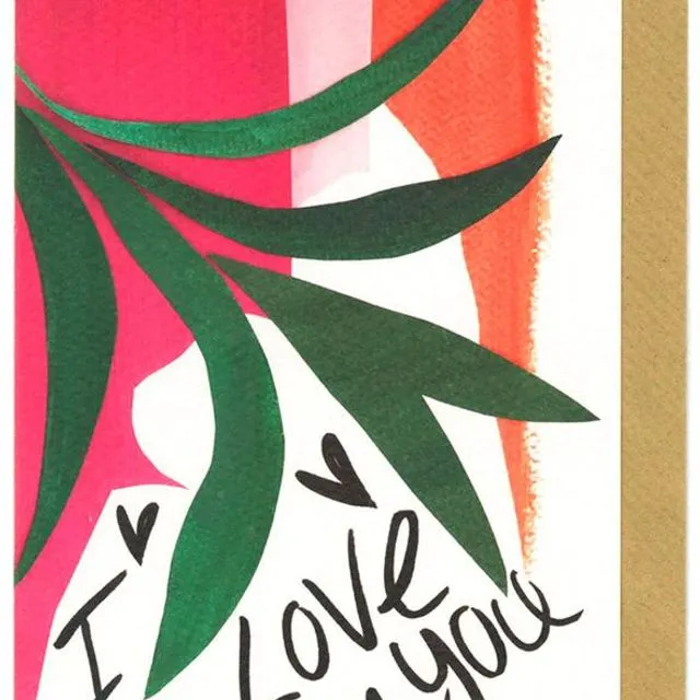 I LOVE YOU CARD - Pack of 10