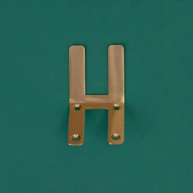HIERO Solid Brass "H" Letter Hooks