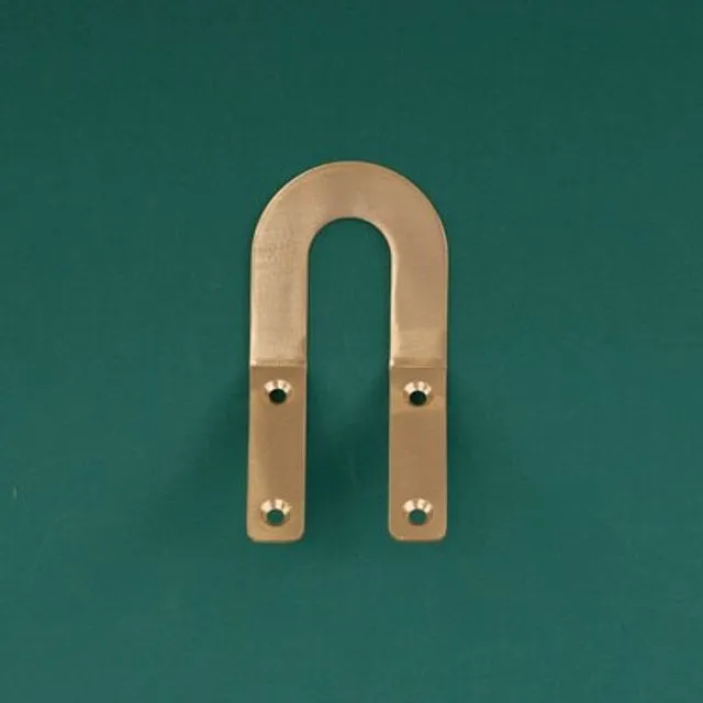 HIERO Solid Brass "N" Letter Hooks