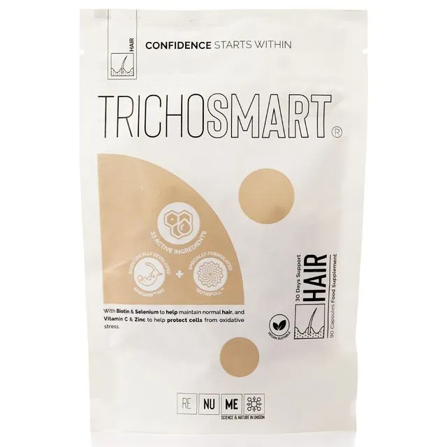 TrichoSMART Hair Support Supplements 90s refil pouch