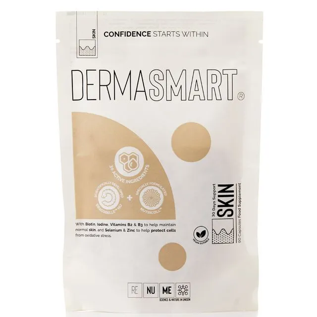 DermaSMART Skin Support Supplements 90s refil pouch