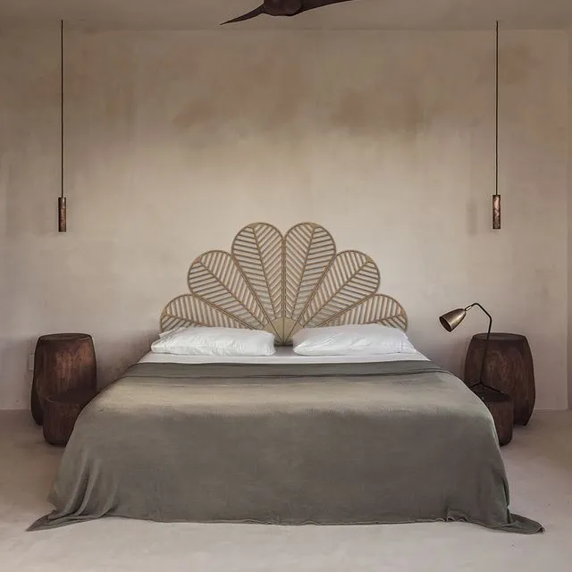 Wooden Arch Headboard - All Sizes - Wood Panel - Wall Bed Board