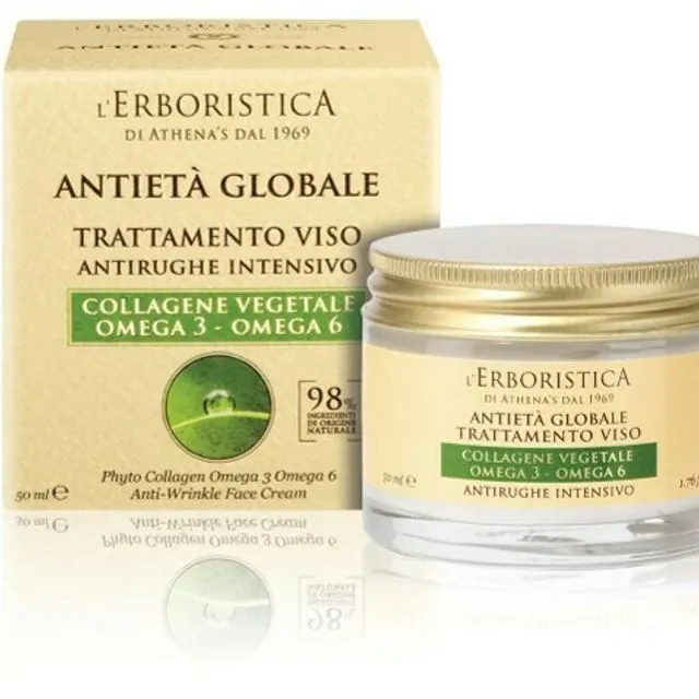 Global Age Phyto Collagen Omega 3 Omega 6 Anti-wrinkle Face Cream 50 Ml