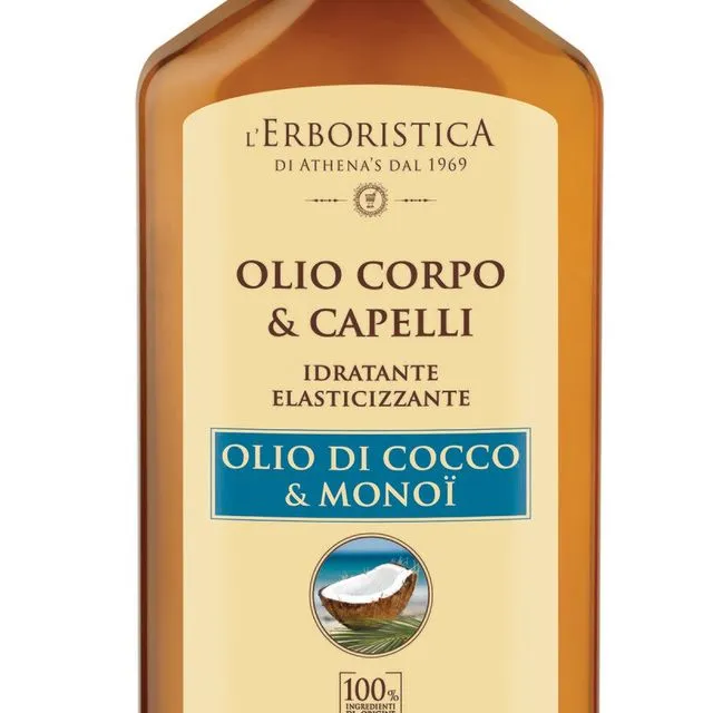 Pure Coconut Monoi Body & Hair oil 200ml