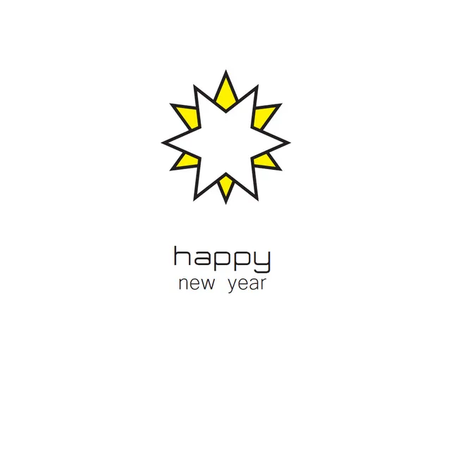 STERK card 'Happy new year' (Ster) - 10 cards