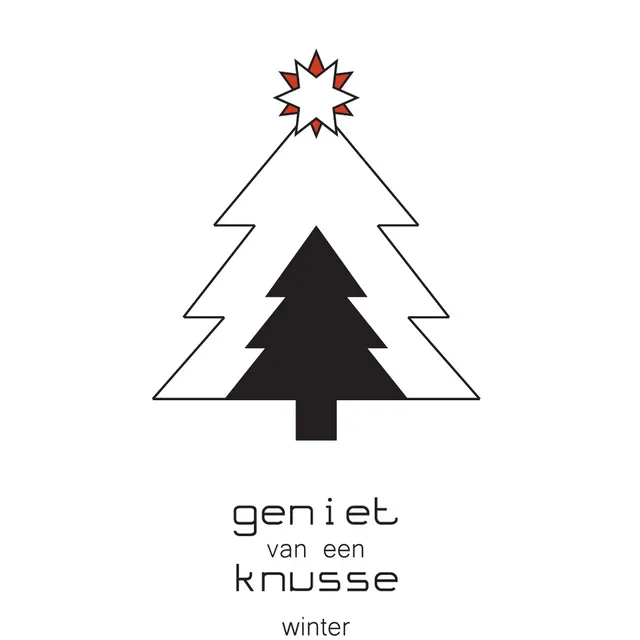 STERK card 'Geniet van een knusse winter' (Kerstboom) - 10 cards