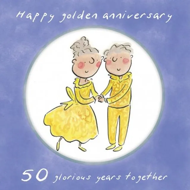 50th wedding anniversary (Pack of 6)