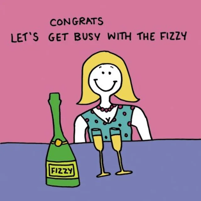 Congrats - fizzy (Pack of 6)