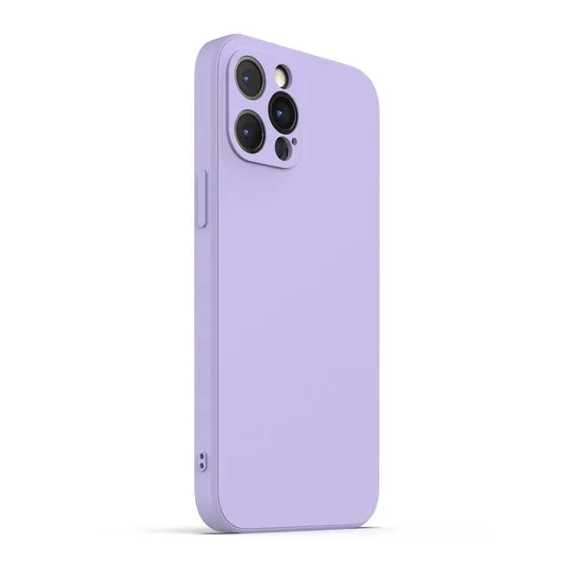 P V R E - Lavender Silicone iPhone 12 Pro Max Case