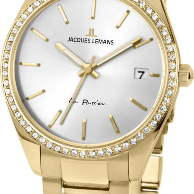 Jacques Lemans La Passion Stainless Steel Gold Plated Women's Watch
