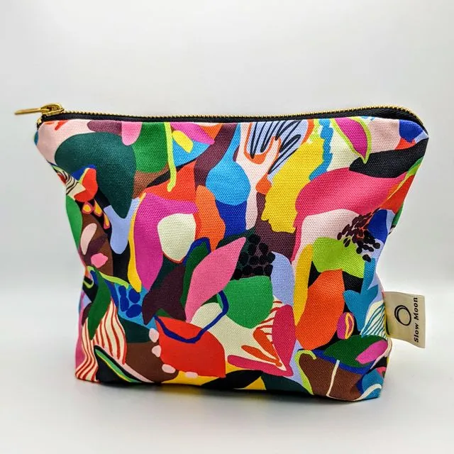 Cosmetic Bag - Organic Cotton - Made in Britain