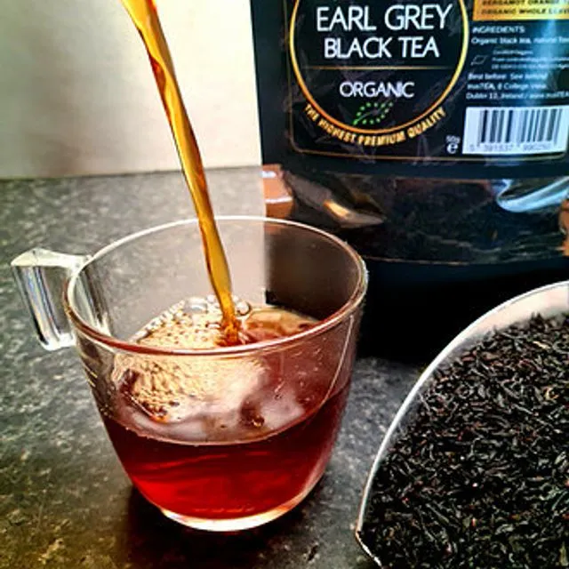 Organic Earl Grey Black Tea Blend (Pack of 8)