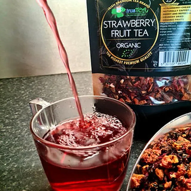 Organic Strawberry Tea (Pack of 8)