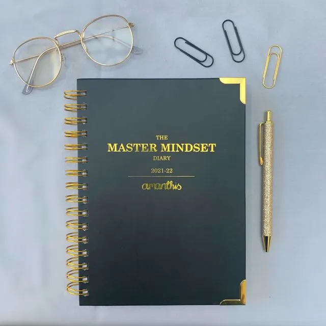 The Master Mindset Diary 2021-22- PREORDER (Classic Cover)