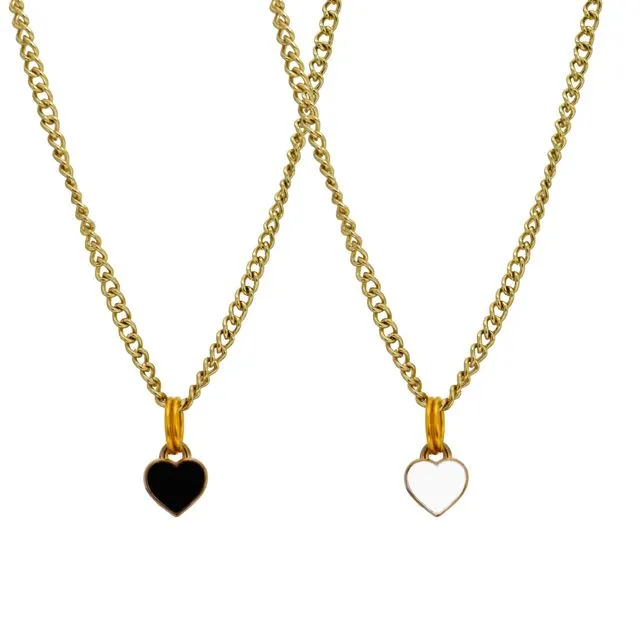 Dainty heart necklace