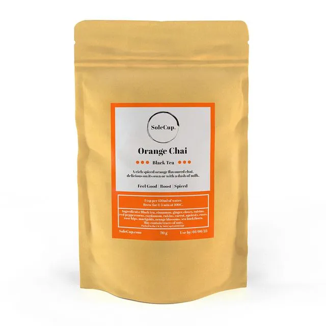 Orange Chai Loose Leaf Tea - 70g