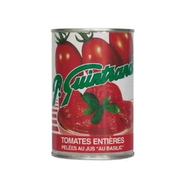 Tomates entières de Provence pelées au jus basilic P. Guintrand boite 1/2 (Pack of 24)