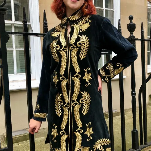 Black Velvet Maharani Jacket