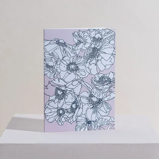 Anemones Greetings Card