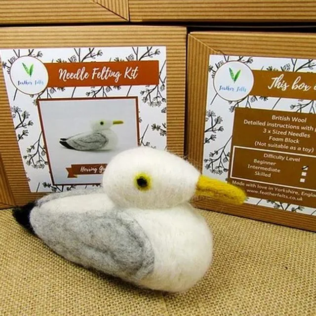 Herring Gull - Needle Felting Kit