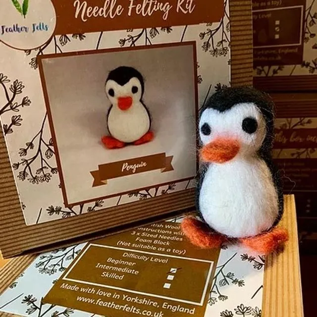 Penguin - Needle Felting Kit