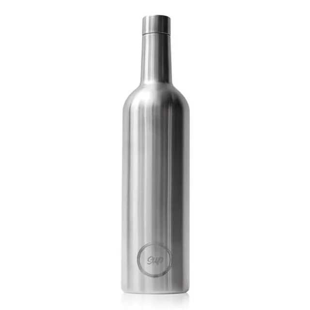 Insulated Wine Bottle - 750ml Stainless Steel