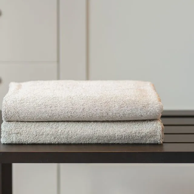 Double Bath Towel - Burnt Grey