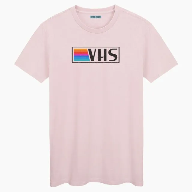Vhs Unisex Pink Cream T-shirt