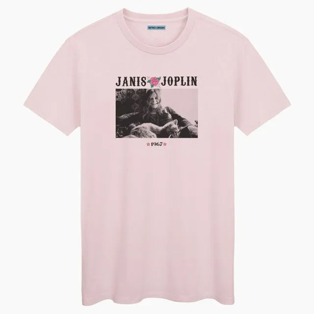 Forever Janis Unisex Pink Cream T-shirt