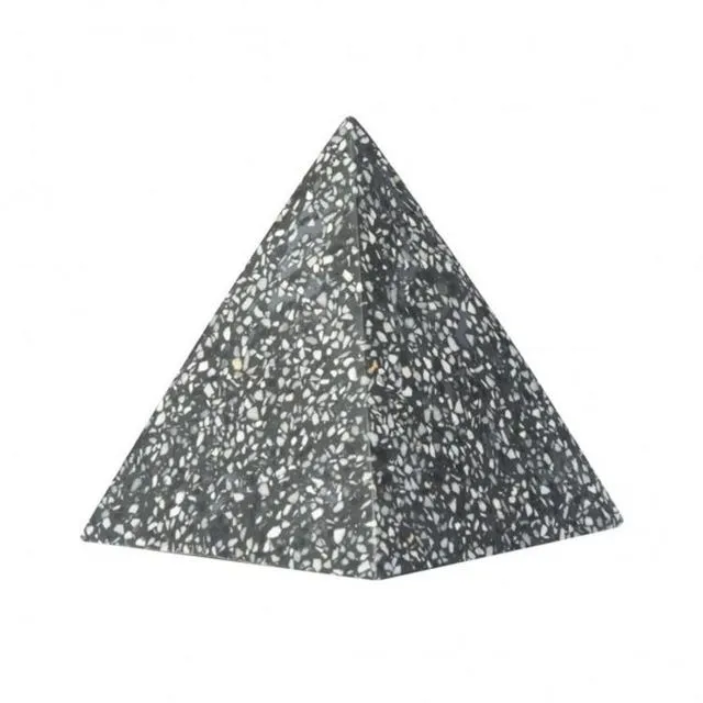Terrazzo Pyramid - Black