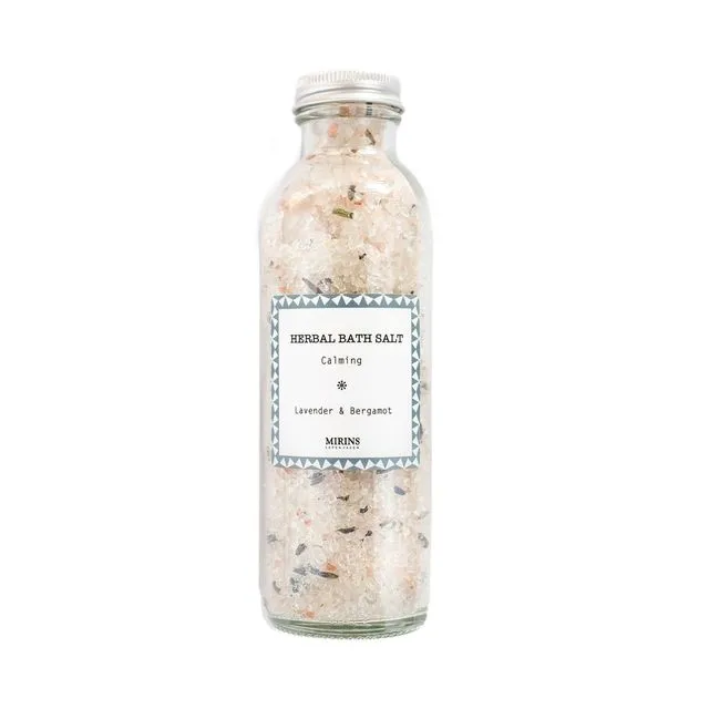 Herbal Bath Salt – Calming – Lavender & Bergamot