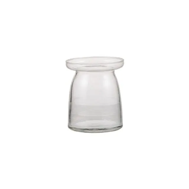 Bulb Vase Collar - Clear
