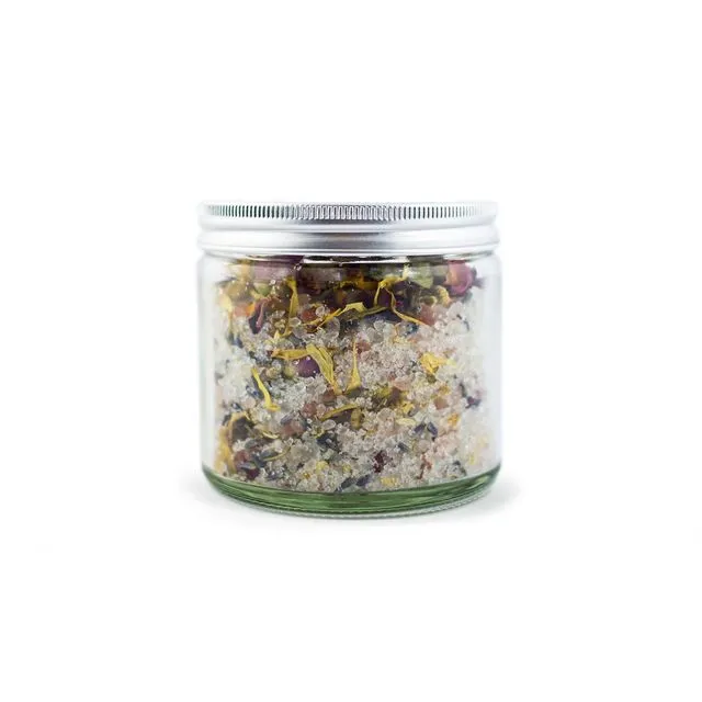 Herbal Bath Salt – Roses, Lavender, Chamomile and Calendula